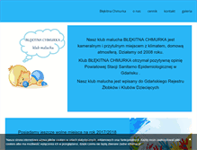 Tablet Screenshot of blekitna-chmurka.pl